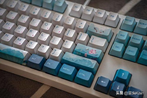 黑爵蜻蜓点水机械键盘 电脑外设也能走国潮路线